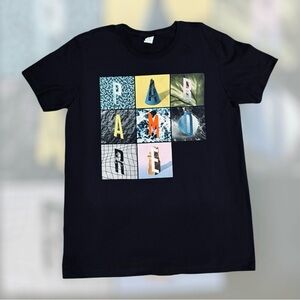 Paramore Alpha Blocks After Laughter Concert Tour T-Shirt Black Men's Size Large
